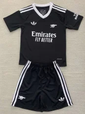 24-25 ARS Black GoalKeeper Kids Soccer Jersey