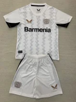 24-25 LeverKusen Away Kids Soccer Jersey