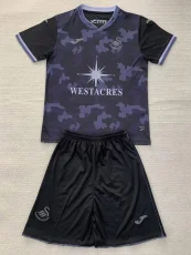 24-25 Swansea City Away Kids Soccer Jersey