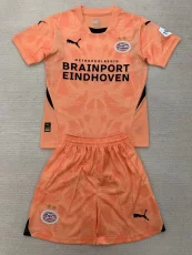 24-25 PSV Orange GoalKeeper Kids Soccer Jersey