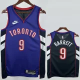 24-25 Raptors BARRETT #9 Purple Retro Top Quality Hot Pressing NBA Jersey