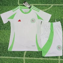 24-25 Algeria Home Kids Soccer Jersey