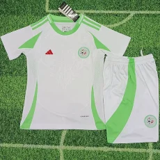 24-25 Algeria Home Kids Soccer Jersey