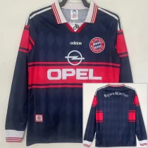 1997-1999 Bayern Home Long Sleeve Retro Soccer Jersey (长袖)