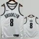 22-23 Nets CUI #8 White Top Quality Hot Pressing NBA Jersey