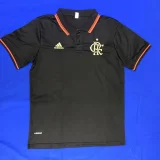 24-25 Flamengo Black Polo Short Sleeve