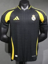 24-25 RMA Black Special Edition Player Version Soccer Jersey *黑神话A+