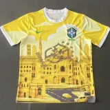 24-25 Brazil Special Edition Yellow Training Soccer Jersey *城市版