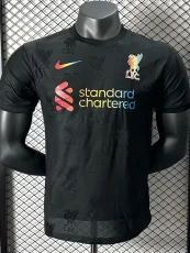 24-25 LIV Black Casual style Player Version Training shirts