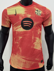 24-25 BAR Pink Yellow Special Edition Player Version Training shirts