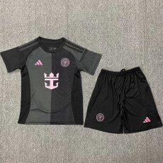 25-26 Inter Miami Away Kids Soccer Jersey