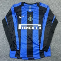 2004-2005 INT Home Long Sleeve Retro Soccer Jersey (长袖)
