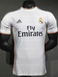 2013-2014 RMA Home Player Version 球员 Retro Soccer Jersey