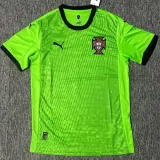 25-26 Portugal Green Goalkeeper Fans Soccer Jersey *PM