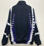 1997-1998 RMA Light blue & Black Retro Double Sided Windbreaker (双面风衣)