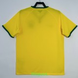2014 Brazil Home Retro Soccer Jersey