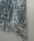1999 Mexico Blue & White Retro Double Sided Windbreaker (双面风衣)