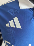 25-26 RMA Blue Special Edition Player Version Training Shirts *翻领