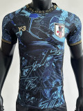 25-26 Japan Black Blue Special Edition Player Version Soccer Jersey (Y-3)