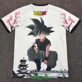 25-26 Japan White Special Edition Fans Soccer Jersey (龙珠黑悟空)