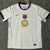 24-25 BAR White Special Edition Fans Training Shirts 金广告