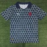 25-26 Portugal Grey Black Training Shirts *PM