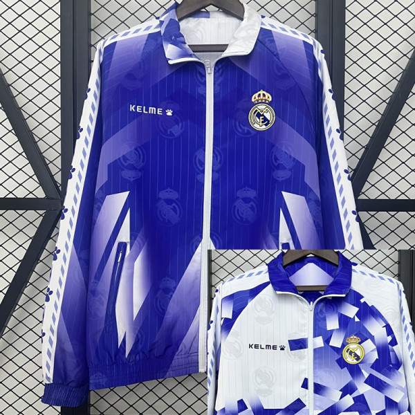 1996-1997 RMA Blue &White Retro Double Sided Windbreaker (双面风衣)