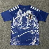 25-26 Japan Blue Special Edition Fans Soccer Jersey *赛亚人