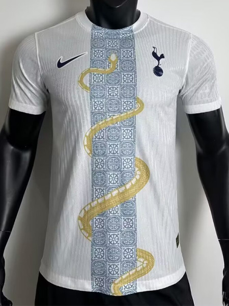 25-26 TOT White Limited Edition Player Version Soccer Jersey 蛇
