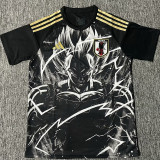 25-26 Japan Black Special Edition Fans Soccer Jersey (金边赛亚)