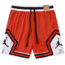 A2434 AJ Red Casual Short Pants