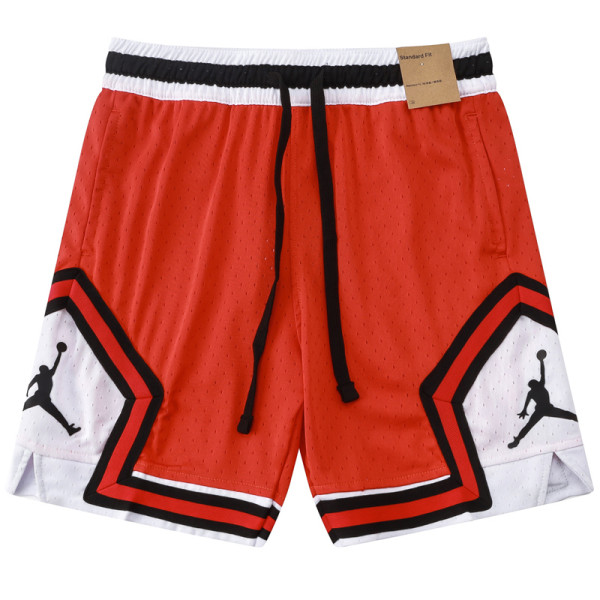 A2434 AJ Red Casual Short Pants