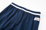 A2441 AJ Blue Casual Short Pants