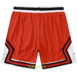 A2434 AJ Red Casual Short Pants
