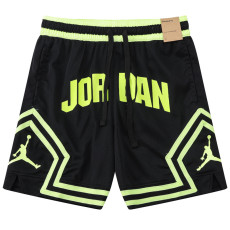 A2438 AJ Green Black Casual Short Pants