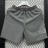 D701 AD Grey Casual Short Pants