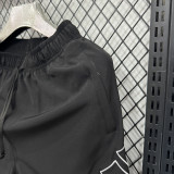 D701 AD Black Casual Short Pants