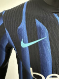 25-26 INT Home Long Sleeve Player Version Soccer Jersey (长袖球员)(前带广告)