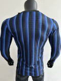 25-26 INT Home Long Sleeve Player Version Soccer Jersey (长袖球员)(前带广告)