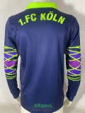 1992 koln Goalkeeper Long Sleeve Retro Soccer Jersey (长袖)