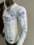 25-26 INT Away Long Sleeve Player Version Soccer Jersey (长袖球员)(前带广告)