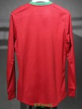 2012 Portugal Home Player Version 长袖球员 Long Sleeve Retro Soccer Jersey