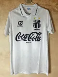 24-25 Santos FC White Commemorative Edition Fans Soccer Jersey