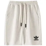 2025 AD Light gray Pure Cotton Fabric Casual Short Pants *浅灰