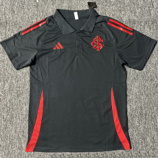 25-26 Internacional Black Polo Short Sleeve