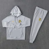 24-25 Man Utd Grey Hoodie Tracksuit (卫衣套装)