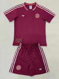 24-25 Bayern Red Kids Soccer Jersey
