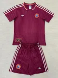 24-25 Bayern Red Kids Soccer Jersey