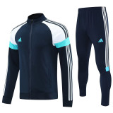 2025 AD Royal blue Jacket Tracksuit #2313