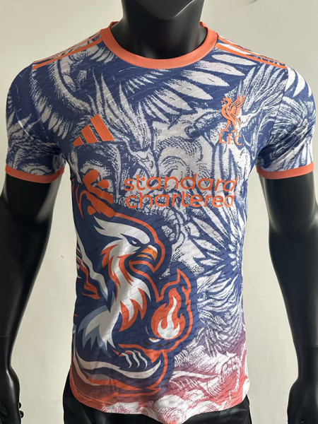 25-26 LIV Orange Blue Special Edition Player Version Training Shirts *鹰